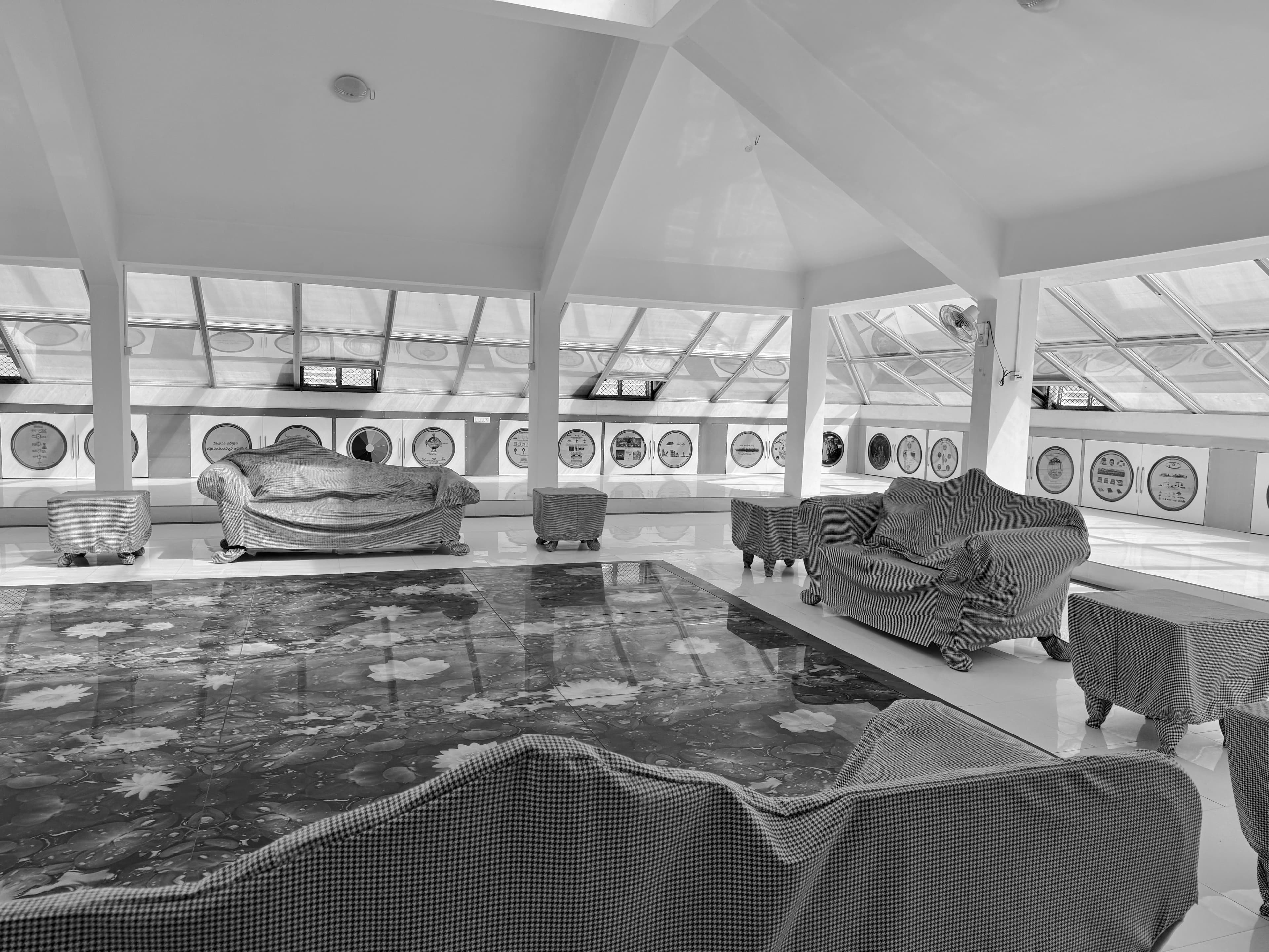 Peaceful treatment room